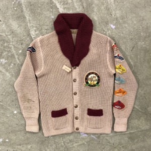 1950&#039;s Caldwell Shawl Collar Sweater