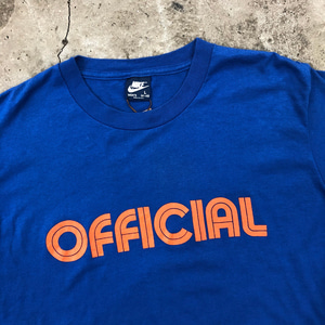 80&#039;s NIKE OFFICIAL T-shirt (Made in USA)