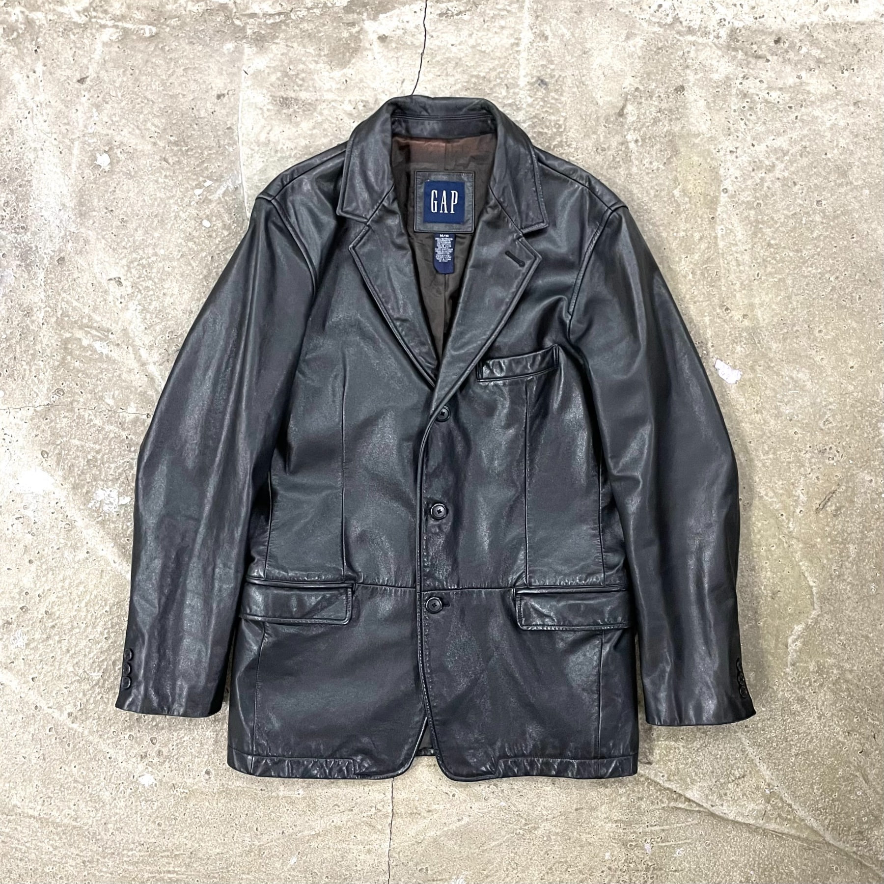 00&#039;s Gap 3B Leather Jacket - M (실측 L)