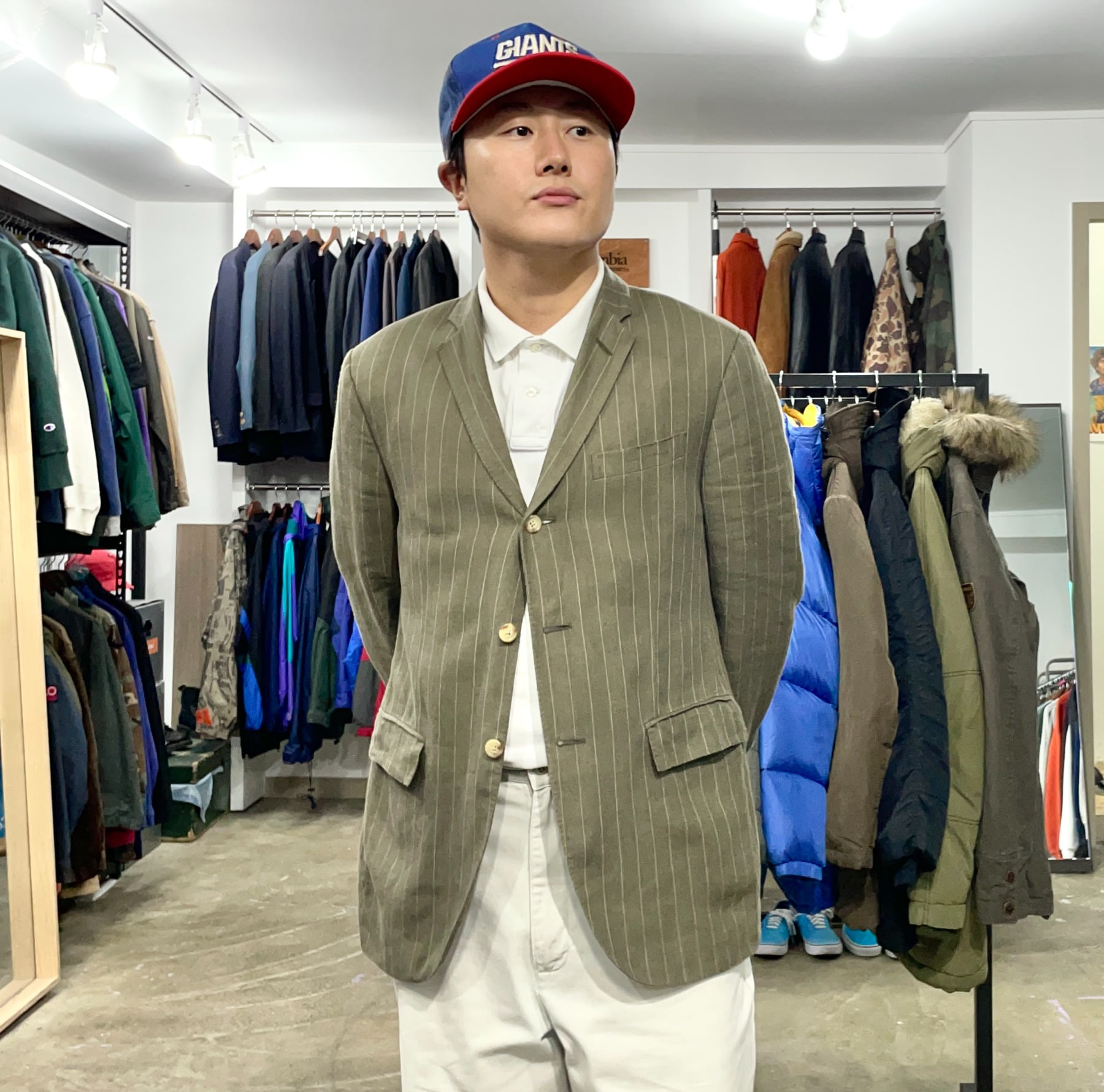 90&#039;s Polo 3B Wool Jakcet (Made in ITALY) - 40 (실측 L)