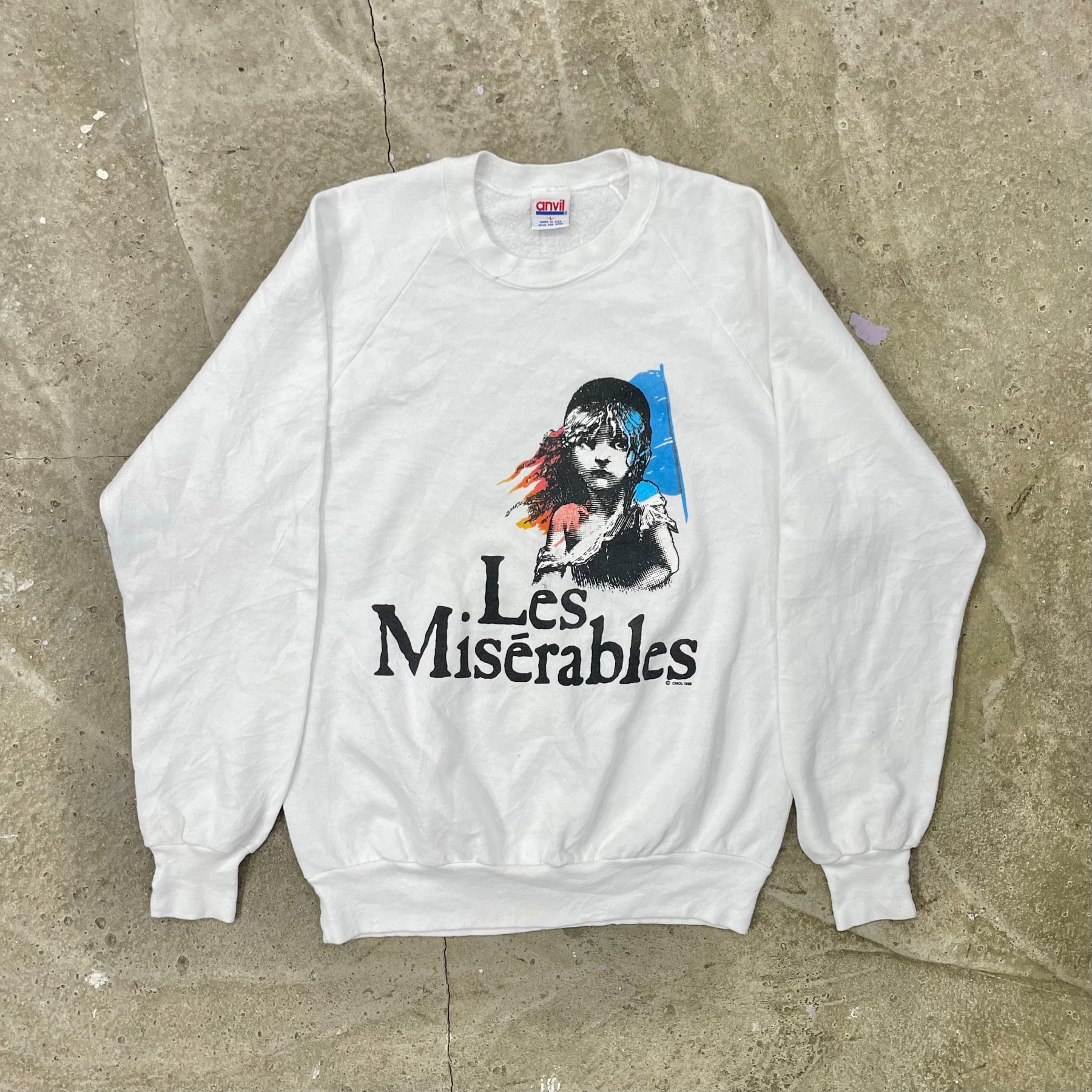 1986 Les Misérables Musical Sweatshirt (Made in USA) - L