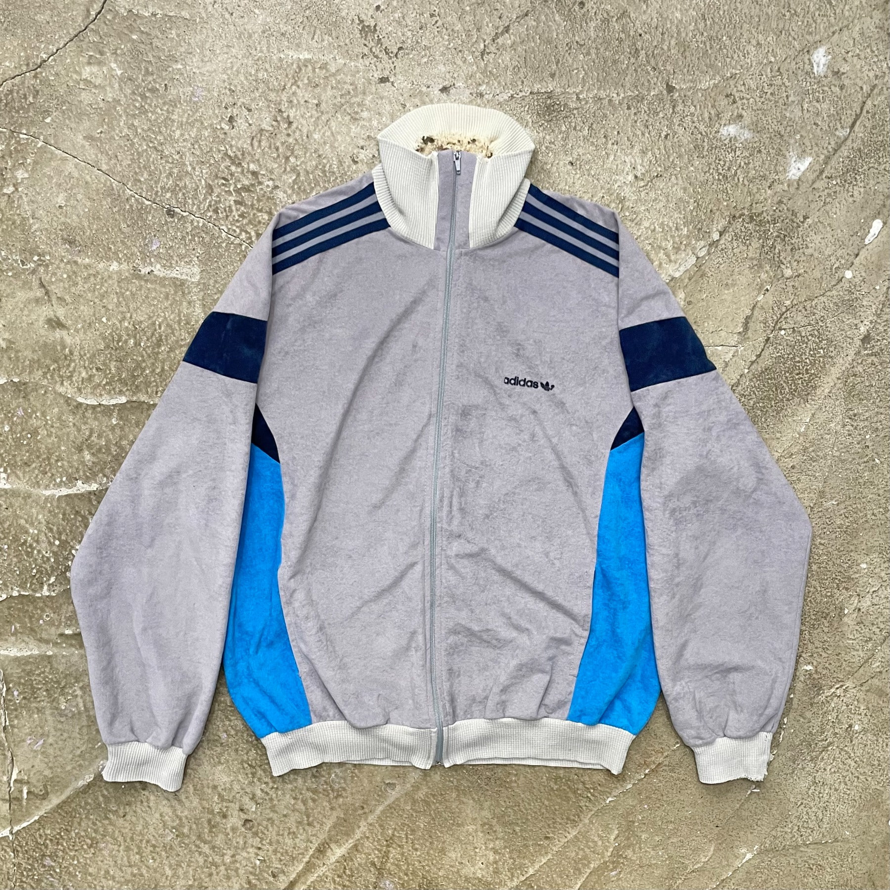 80&#039;s ADIDAS Track Jacket (Made in FRANCE) - L