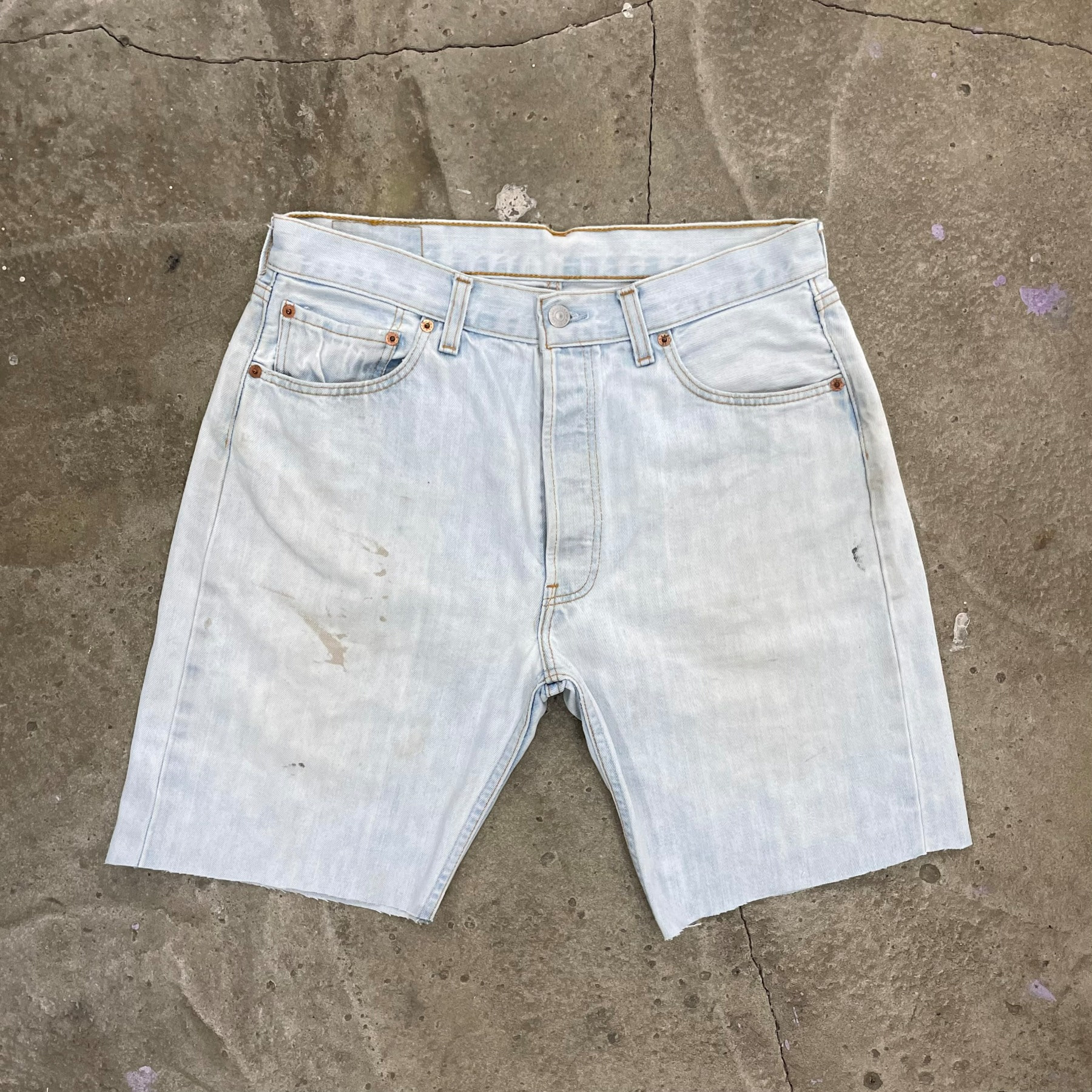Vintage Levis 501 Cut Off Shorts (Made in SPAIN) - 32inch