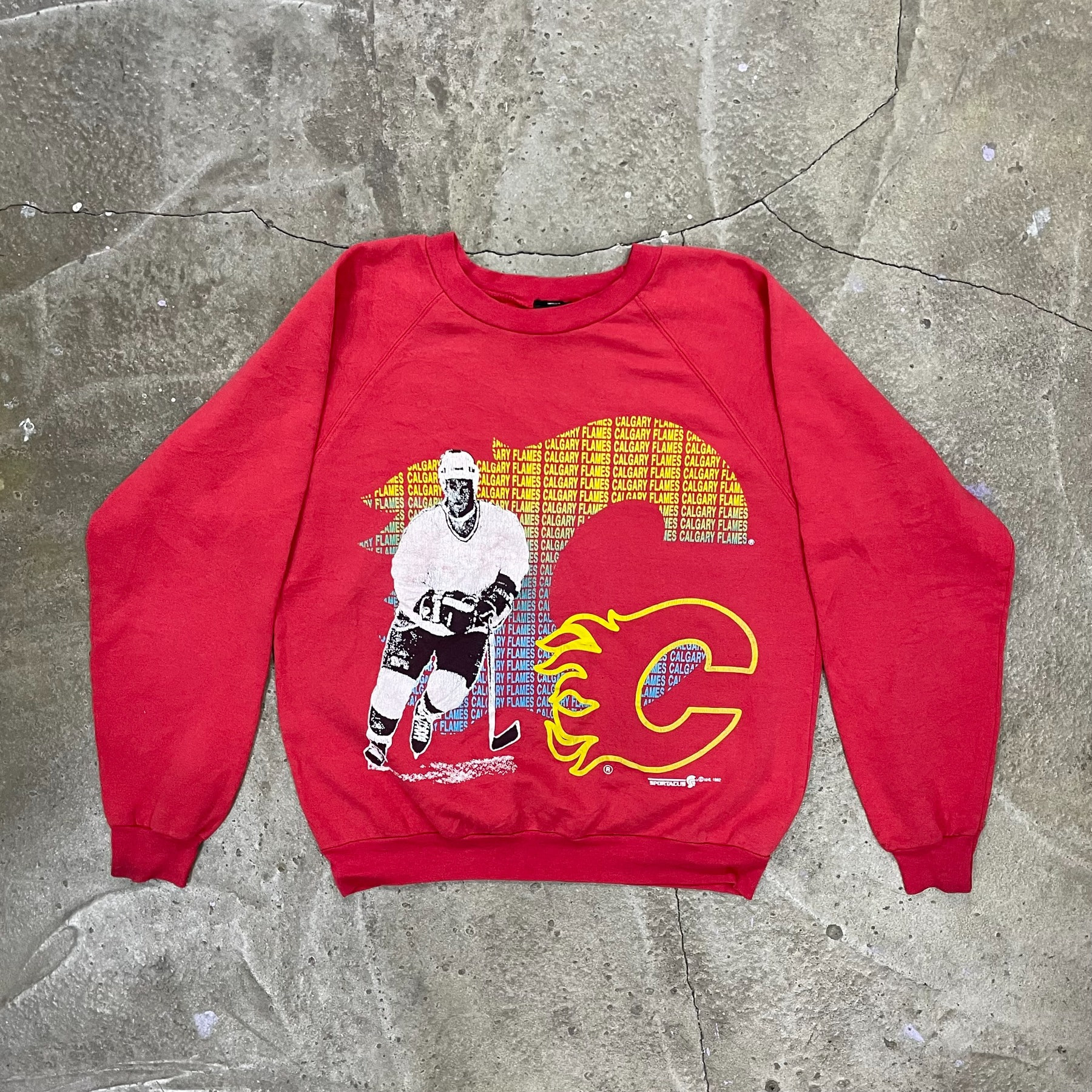 1992 Calgary Flames Sweatshirt (Made in CANADA) - M