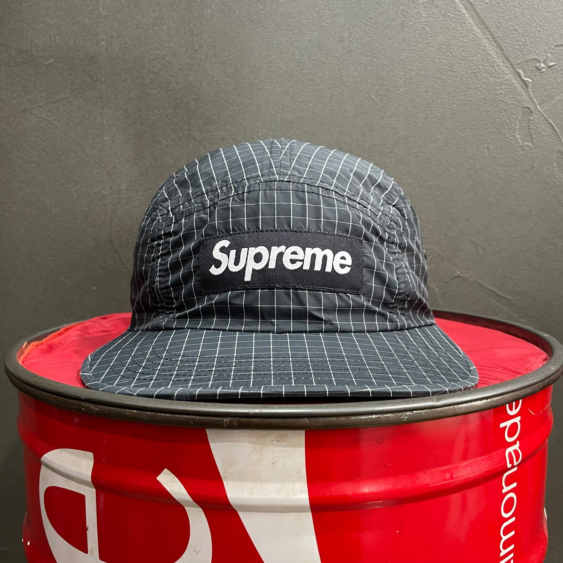 2018 Supreme Contrast Ripstop Camp Cap (Made in USA)
