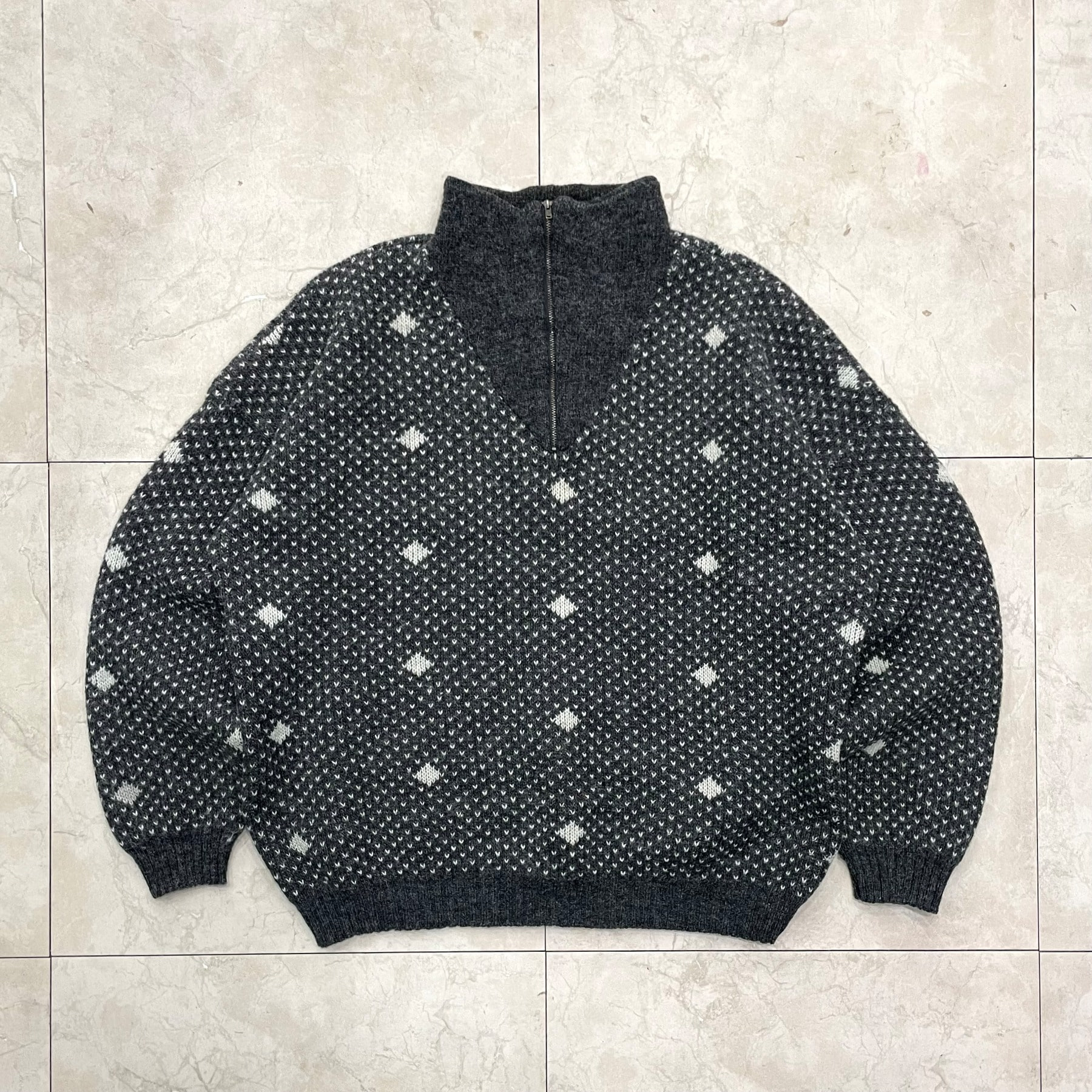 People Knitwear Birdseye Sweater (Made in DENMARK) - L