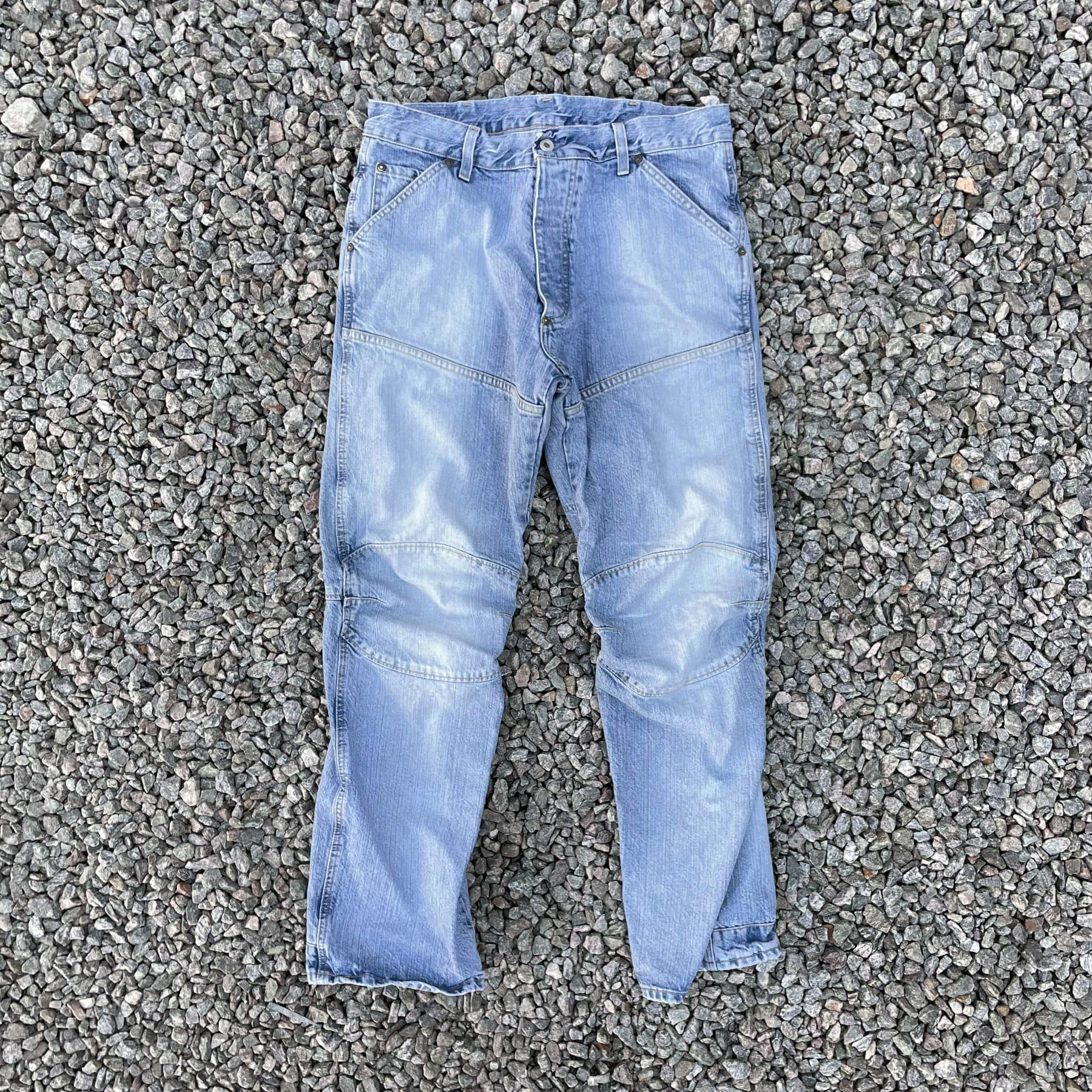 90&#039;s G-Star RAW 3D Denim Pants (Made in ITALY) - 33inch