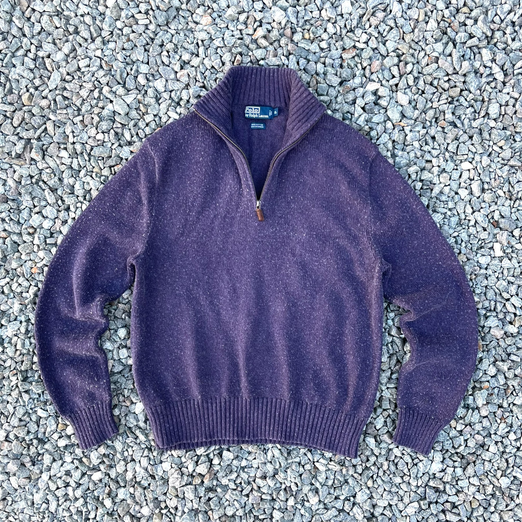 90&#039;s Polo Pullover Sweater - XL