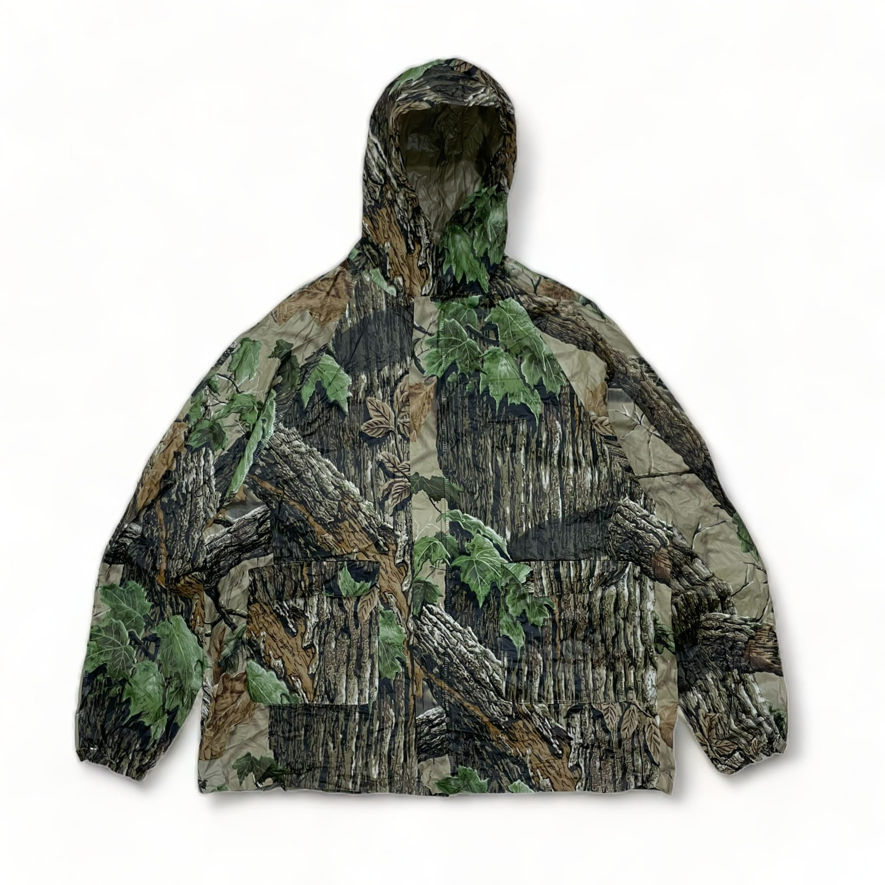 Stearns Mfg Realtree Camo PVC Hooded Jacket - L