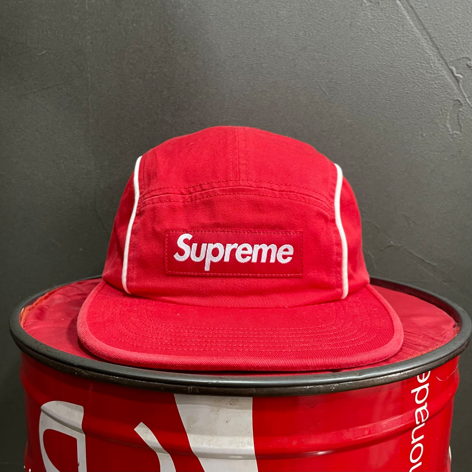 2018 Supreme Piping Camp Cap (Made in USA)