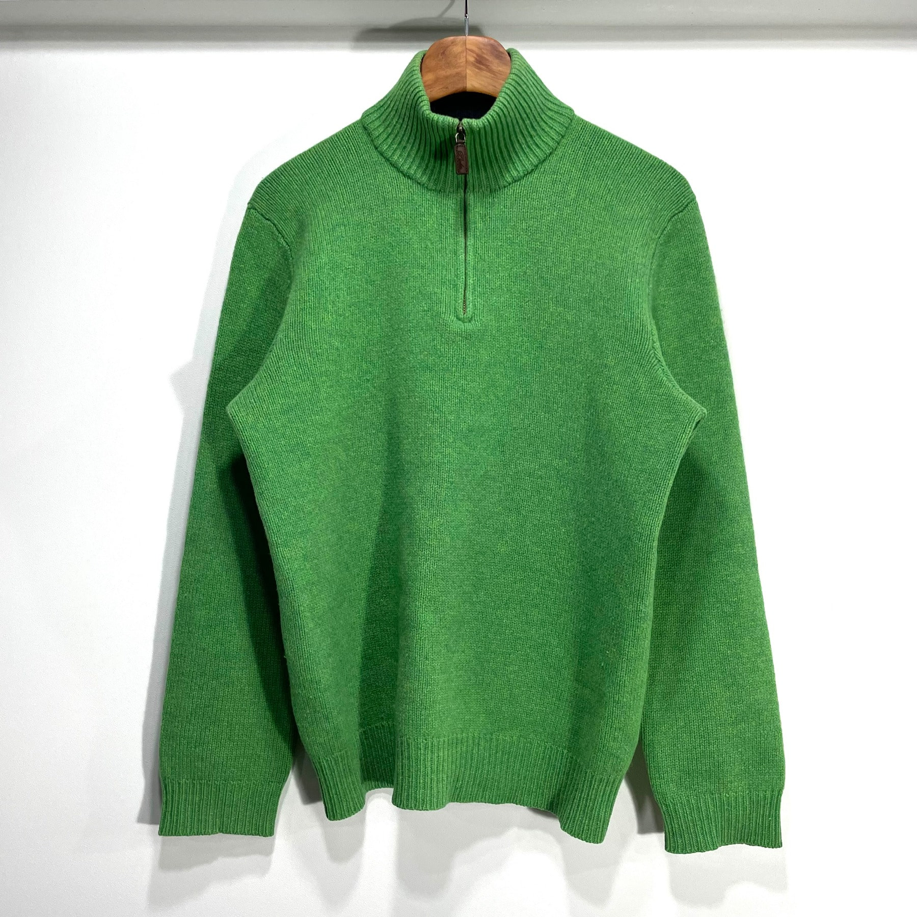 00&#039;s Polo Wool Pullover Sweater - L