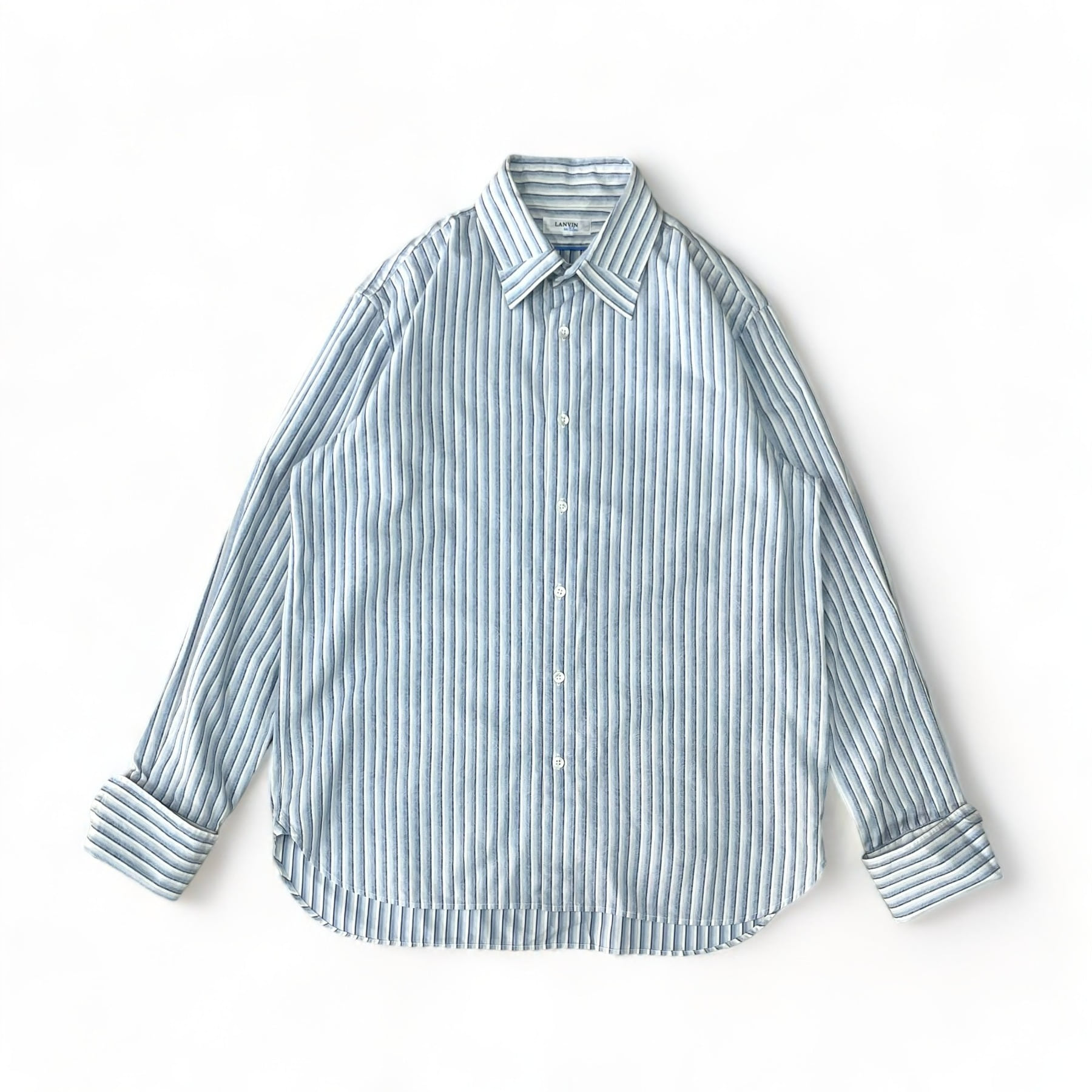LANVIN en Bleu Dress Shirt (Made in JAPAN) - 50 (실측 100)