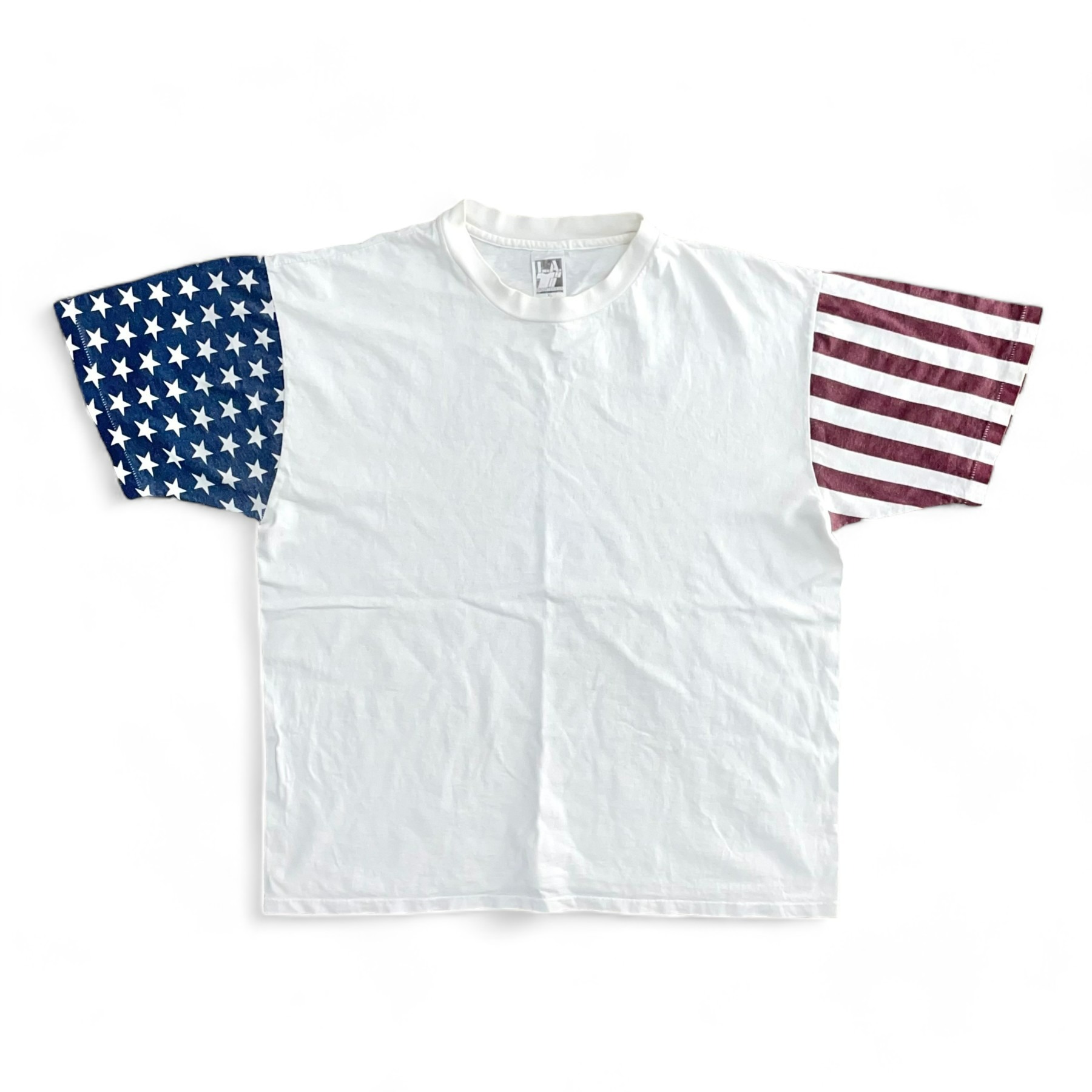 90&#039;s US Flag Tee (Made in USA) - XL