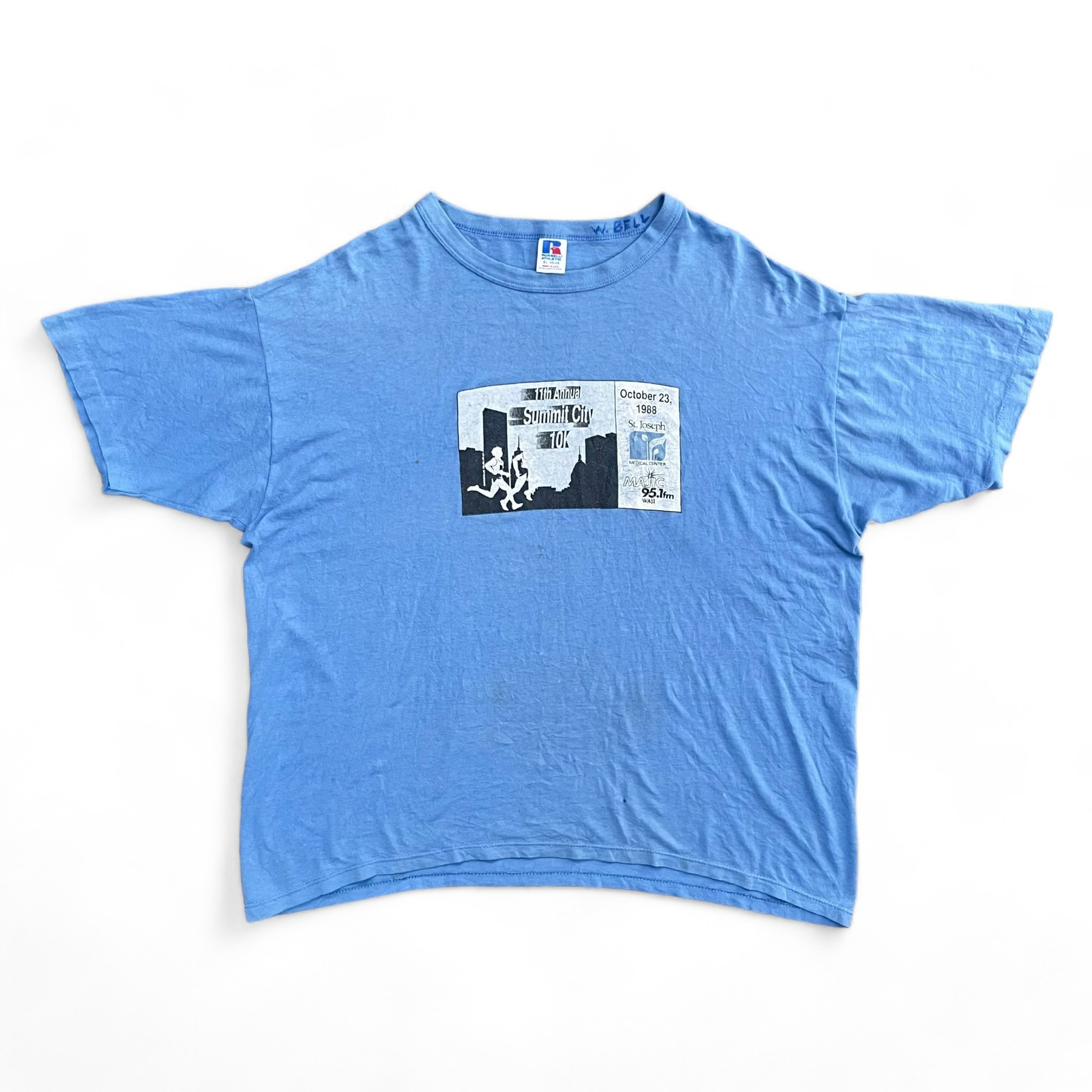 80&#039;s RUSSELL Tee (Made in USA) - XL