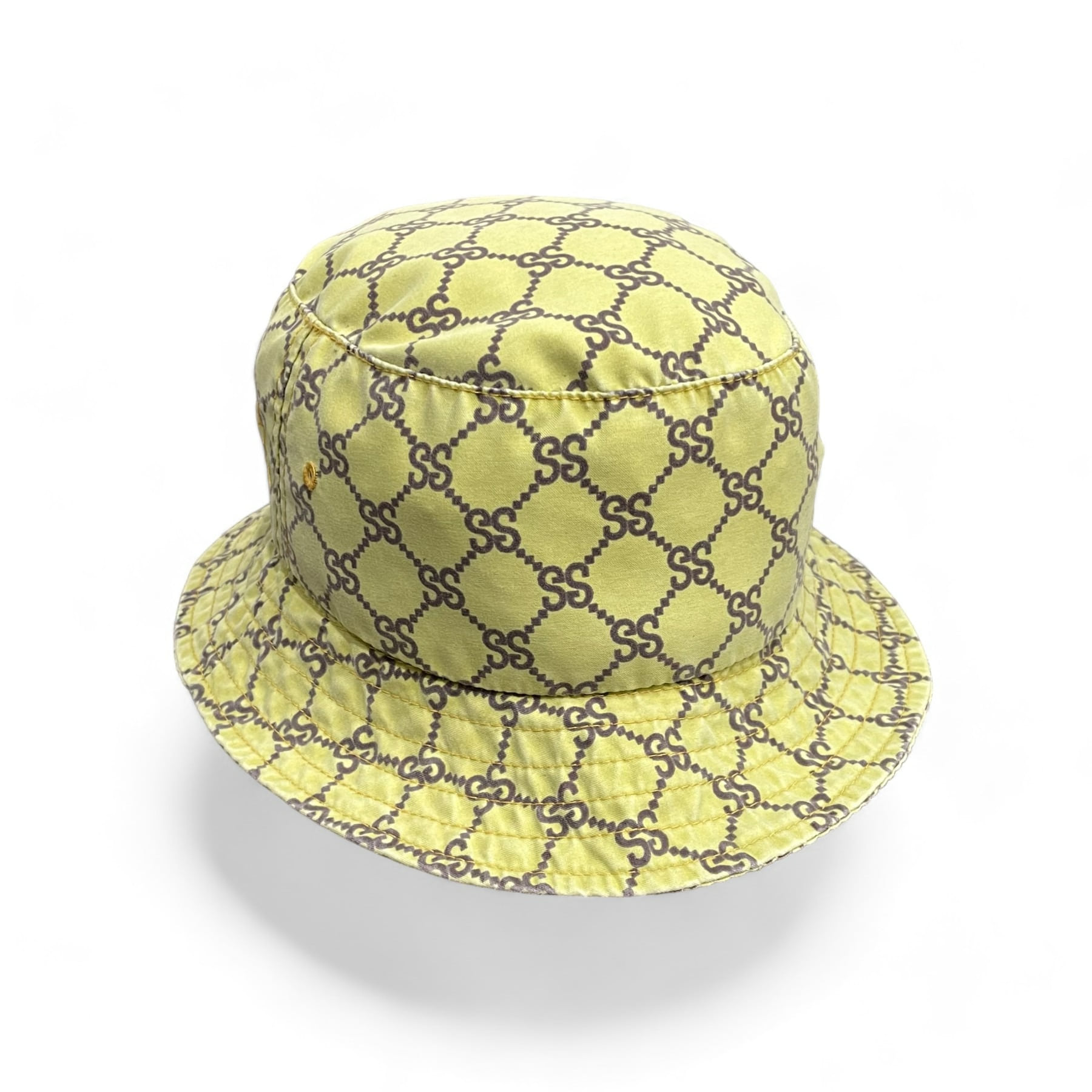 2001 Stussy Monogram Bucket Hat - L/XL