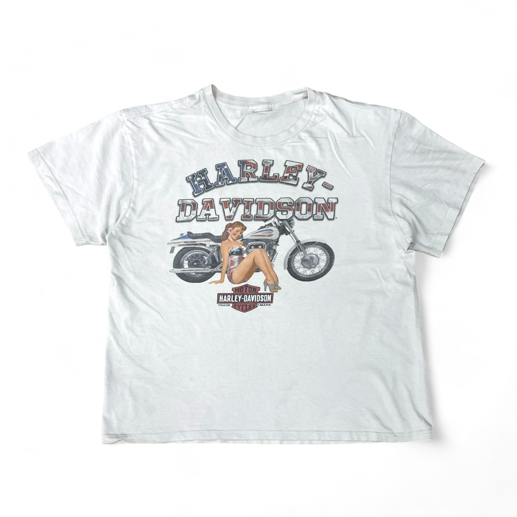 Harley Davidson Pin Up Girl Tee - XL