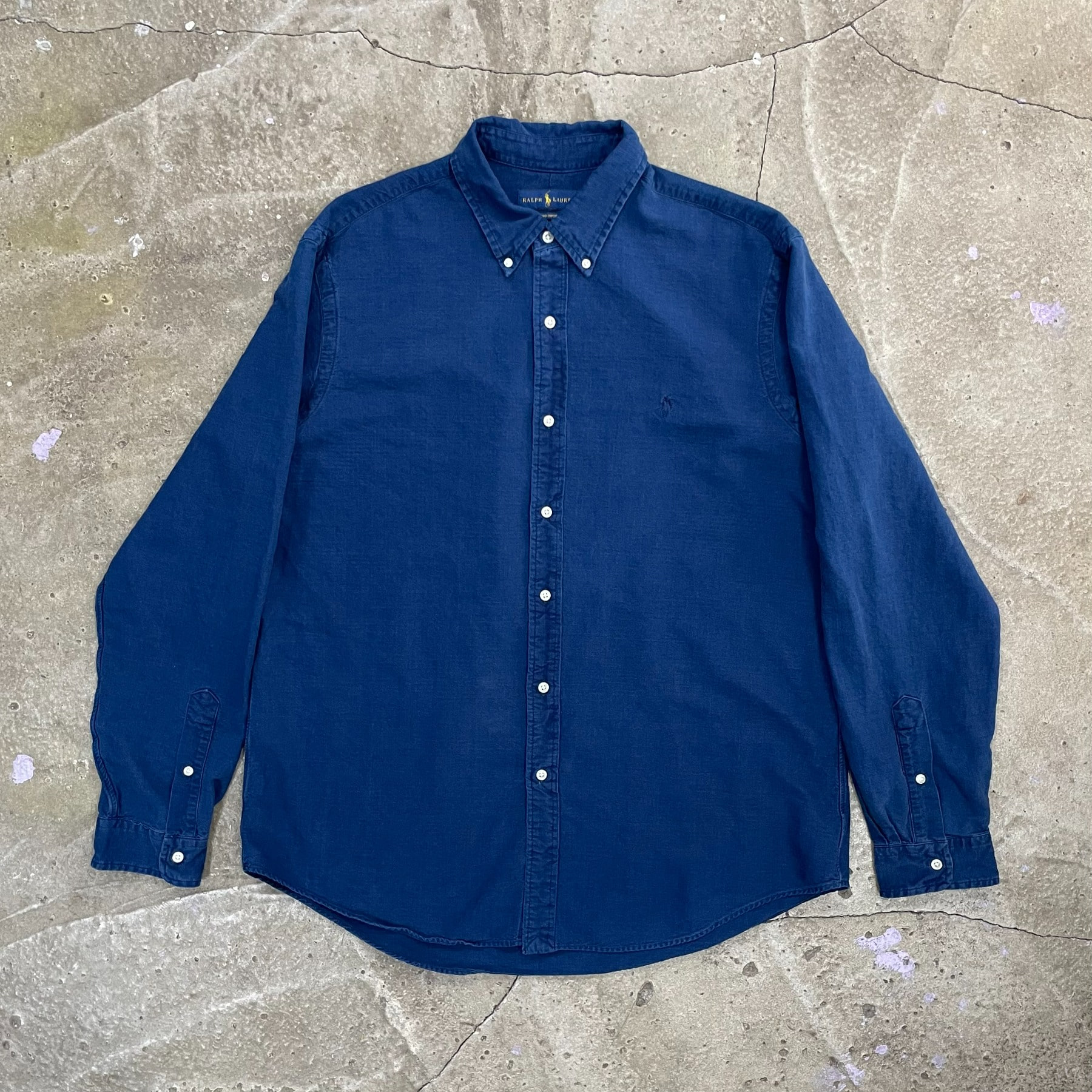 Polo Indigo Oxford Shirt - XL