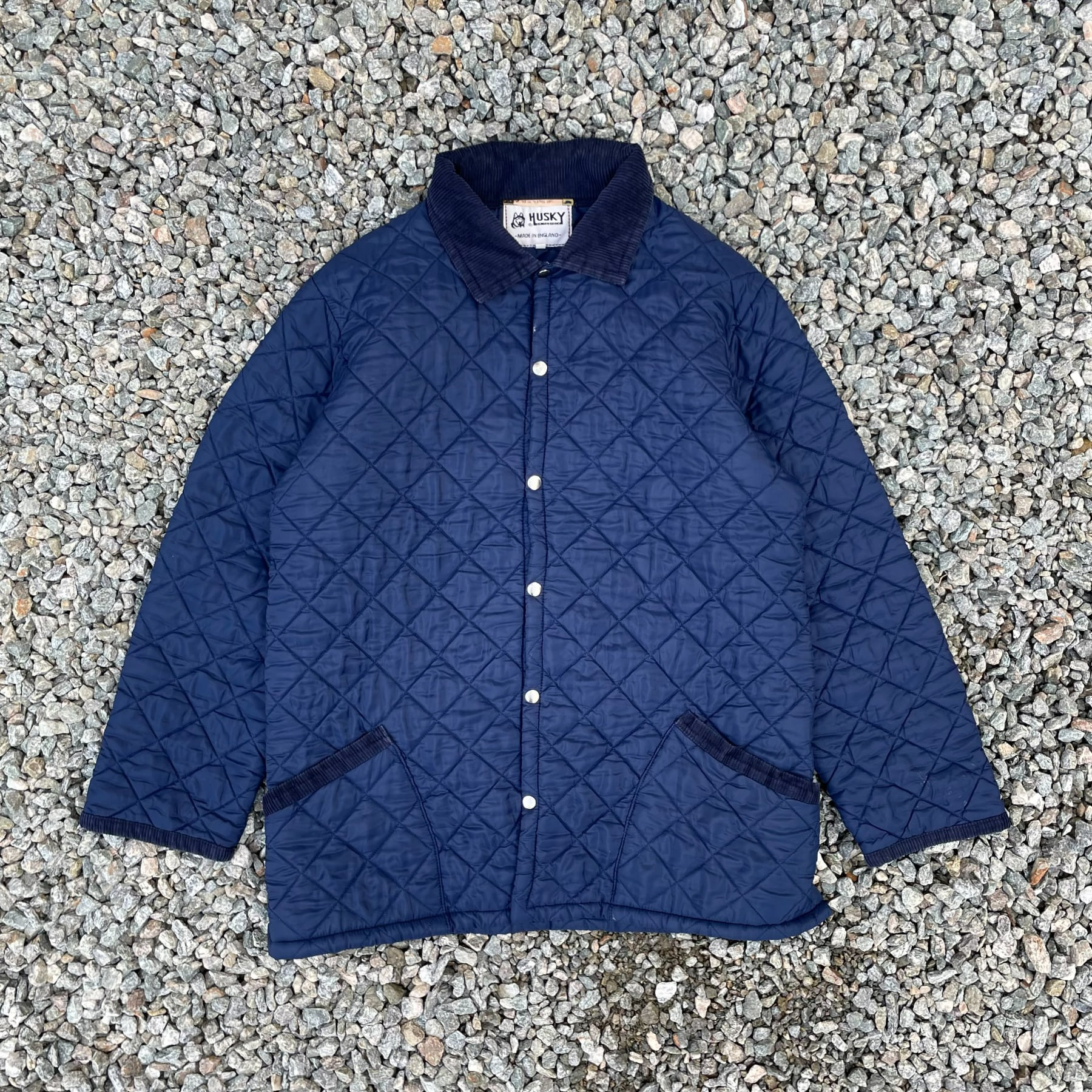 90&#039;s Husky Quilted Jacket (Made in ENGLAND) - 46