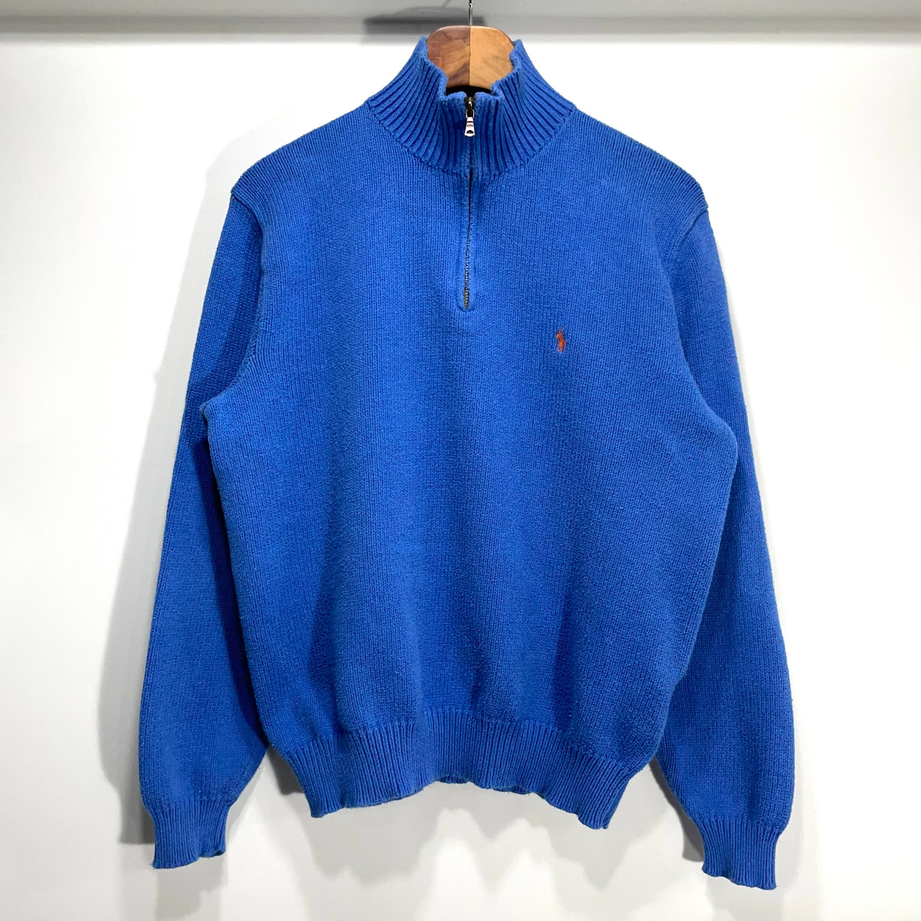 90&#039;s Polo Cotton Pullover Sweater - M