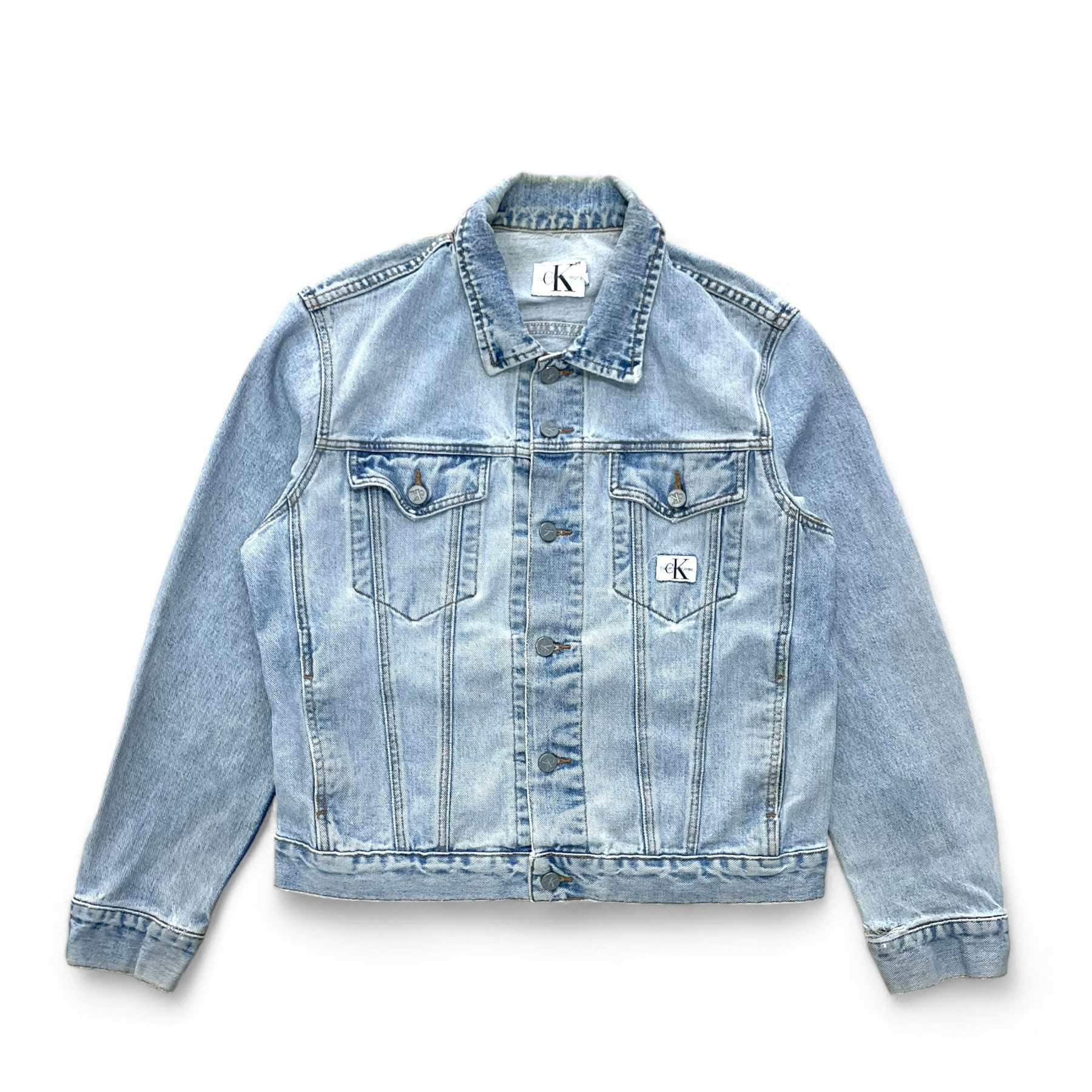 90&#039;s Calvin Klein Trucker Jacket (Made in USA) - M