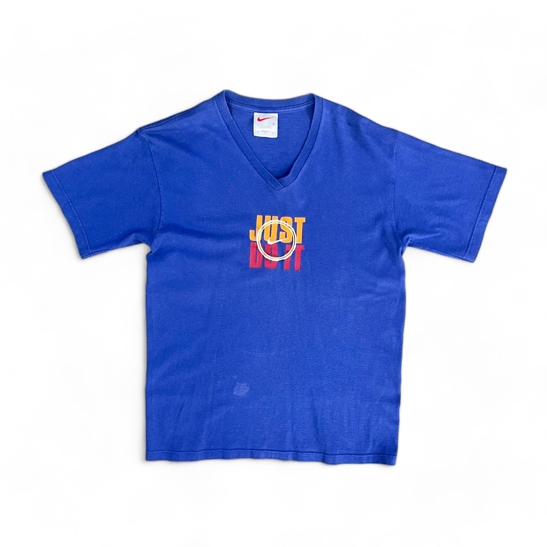 90&#039;s NIKE V Neck Tee (Made in USA) - L (실측 85)