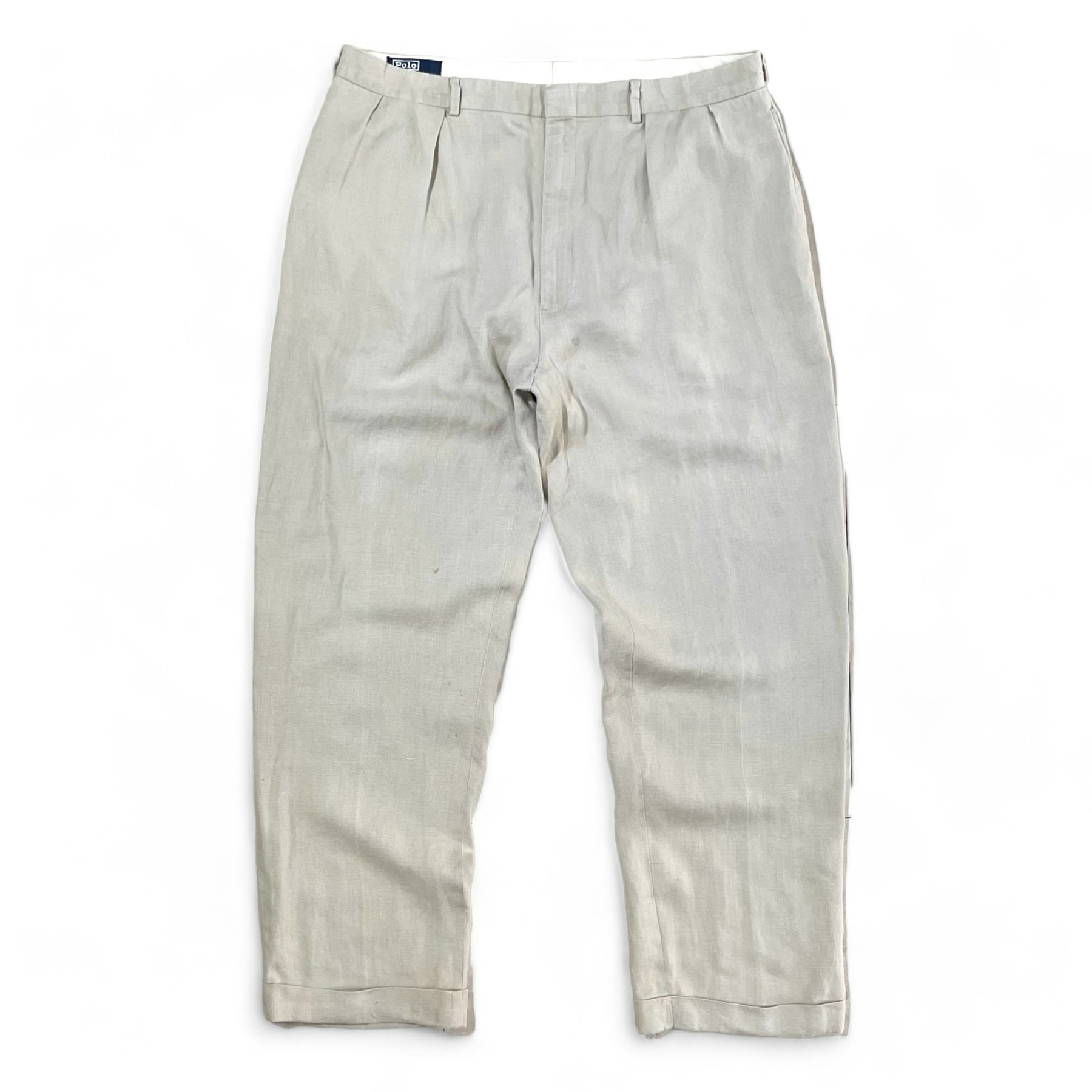 90&#039;s Polo Linen Pants - 38inch