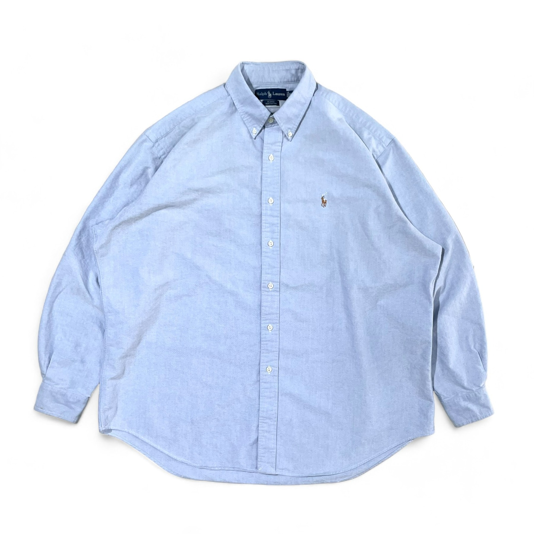 90&#039;s Polo Blake Oxford Shirt - XL