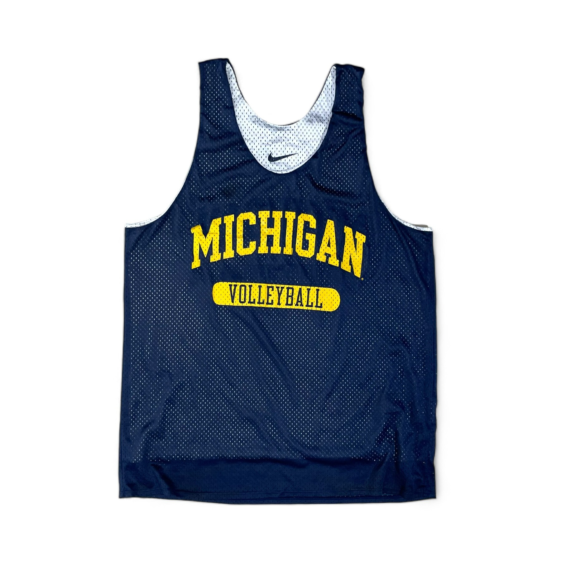 1998 NIKE Michigan Wolverines Reversible Jersey (Made in USA) - M